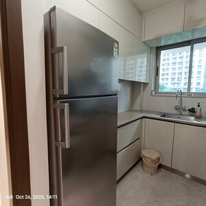Kitchen in 1 BHK Apartment at Hiranandani Regent Hill, Powai – for Rent