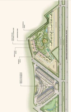Staircase in 4 BHK Apartment at M3M Capital, Sector 113 – for Sale