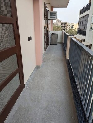 Balcony in 3 BHK Builder Floor at Sector 57 – for Rent