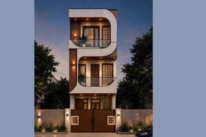 3 BHK Apartment – Exterior View View at Janakpuri - for Sale