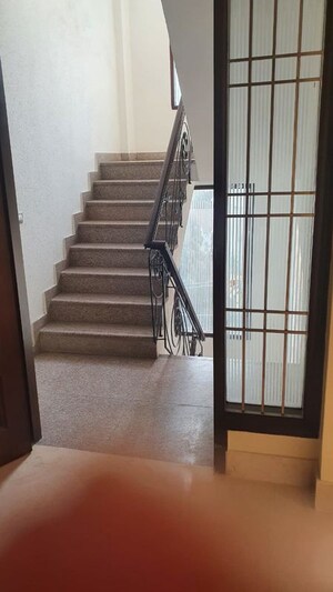 Staircase in 3 BHK Builder Floor at Malviya Nagar – for Sale
