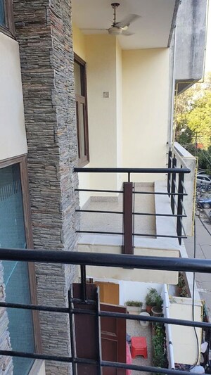 Balcony in 3 BHK Builder Floor at Malviya Nagar – for Sale