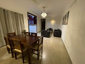 Dining area in 3 BHK Apartment at Antriksh Golf View, Sector 78 – for Rent