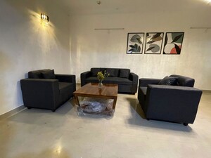 Living Room in 3 BHK Apartment at Antriksh Golf View, Sector 78 – for Rent