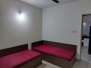 Bedroom in 3 BHK Apartment at Arun Sheth Sanskriti, Wakad – for Rent