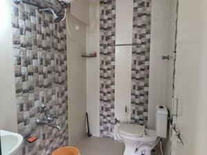 Bathroom in 3 BHK Apartment at Arun Sheth Sanskriti, Wakad – for Rent
