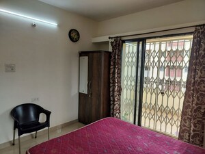 Bedroom in 3 BHK Apartment at Arun Sheth Sanskriti, Wakad – for Rent