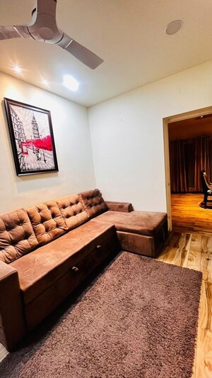 Living Room in 3.5 BHK Apartment at Jains Carlton Creek, Manikonda – for Sale
