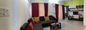Living Room in 2 BHK Apartment at Kumbare Fusion City, Kondhawe Dhawade – for Rent