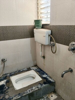 Bathroom in 2 BHK Apartment at Kumbare Fusion City, Kondhawe Dhawade – for Rent
