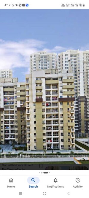 3 BHK Apartment For Rent in 3C Lotus Boulevard, Sector 100
