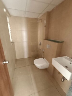 Bathroom in 3 BHK Apartment at Aishwaryam Stonehenge, Ravet – for Rent