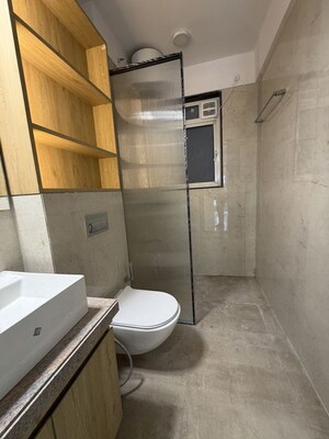 Bathroom in 2 BHK Apartment at Kolte Patil Alora, Santacruz East – for Rent