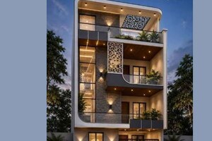 4 BHK Builder Floor – Exterior View View at Janakpuri - for Sale