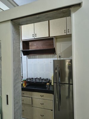 Kitchen in 1 BHK Apartment at Vile Parle West – for Rent