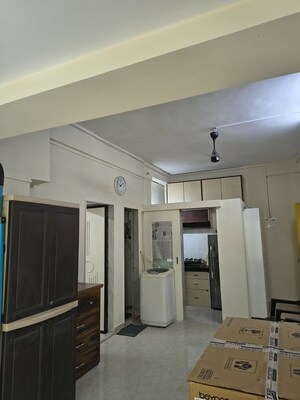 Building Lobby in 1 BHK Apartment at Vile Parle West – for Rent