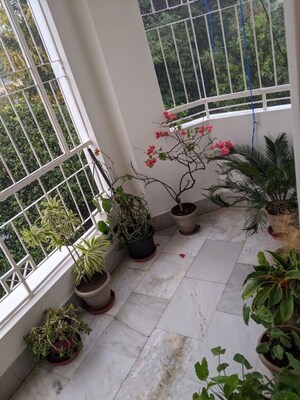 Balcony in 4 BHK Apartment at Richmond Road – for Sale