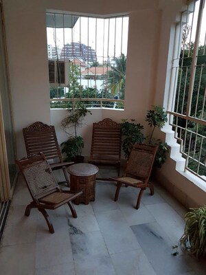 Living Room in 4 BHK Apartment at Richmond Road – for Sale