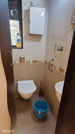 Bathroom in 2 BHK Apartment at Kataria Colony, Dadar West – for Rent