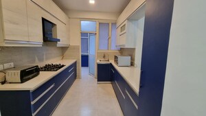 Kitchen in 4 BHK Apartment at Uppal Southend, Sector 49 – for Rent