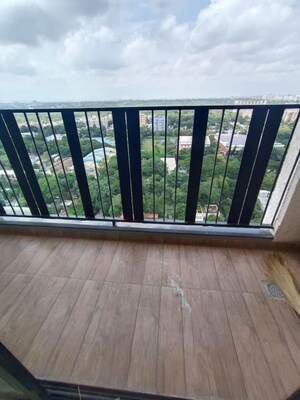 Balcony in 2 BHK Apartment at Mahindra Nestalgia, Pimpri – for Rent