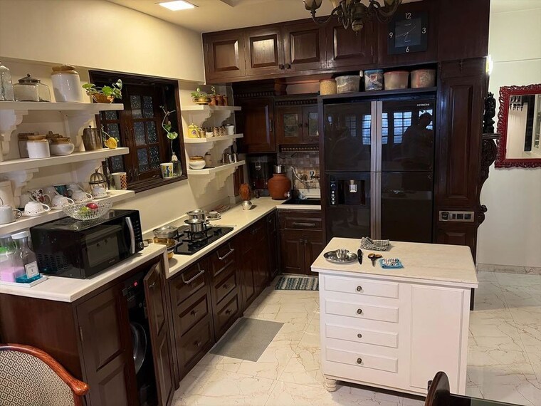 Kitchen, parel 3 Bedroom 1090 Sq.Ft. Apartment In Parel Mumbai 10731438