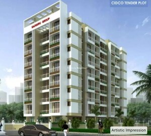 1 BHK Apartment – Exterior View View at Sadguru Shree Swami Samarth Residency, Ghansoli Sector 1 - for Sale
