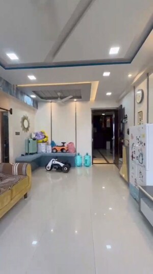 Living Room in 3 BHK Apartment at SKD Pinnacolo, Mira Road – for Sale