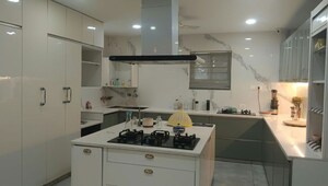 Kitchen in 4 BHK Villa at Rajapushpa Open Skies, Kokapet – for Rent