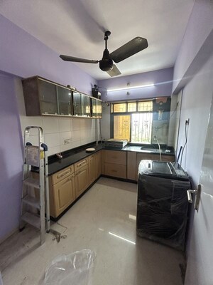 Kitchen in 1 BHK Apartment at Kartikey Apartments, Kandivali West – for Rent