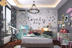 Bedroom in 4 BHK Builder Floor at Janakpuri – for Sale