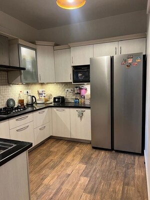 Kitchen in 3 BHK Apartment at Sarita Vihar – for Sale