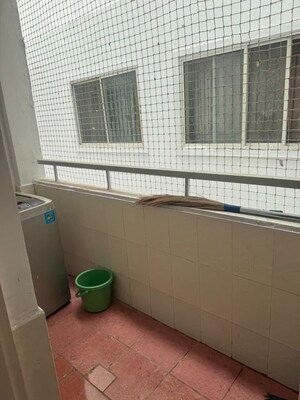 Balcony in 3 BHK Apartment at DSR Green Fields, Whitefield – for Rent