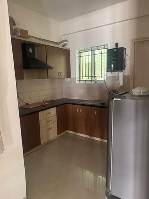 Kitchen in 3 BHK Apartment at DSR Green Fields, Whitefield – for Rent