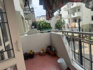 Balcony in 3 BHK Apartment at DSR Green Fields, Whitefield – for Rent