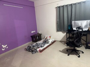 Living Room in 3 BHK Apartment at DSR Green Fields, Whitefield – for Rent