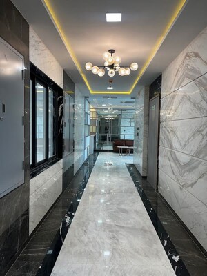 Building Lobby in 1 BHK Apartment at Ajmera Greenfinity, Wadala East – for Rent