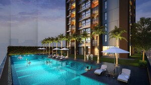 Swimming Pool in 2 BHK Apartment at Lodha Primo, Parel – for Sale