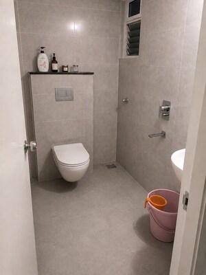 Bathroom in 3 BHK Apartment at Keerthi Krishna Viva, Sarjapur Road – for Rent