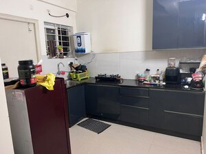 Kitchen in 3 BHK Apartment at Keerthi Krishna Viva, Sarjapur Road – for Rent