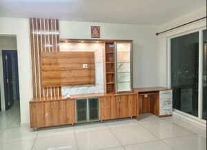 Kitchen in 3 BHK Apartment at Mahaveer Sitara, Jp Nagar – for Rent