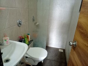 Bathroom in 2 BHK Apartment at KFP Chesterfield, Dhanori – for Rent