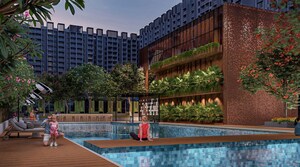 2 BHK Apartment – Exterior View View at Kohinoor Central Park, Hinjewadi - for Sale