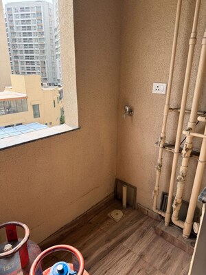 Balcony in 3 BHK Apartment at Goel Ganga New Town, Dhanori – for Rent