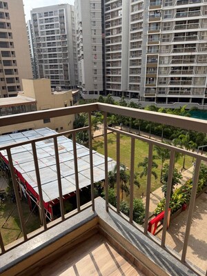 Balcony in 3 BHK Apartment at Goel Ganga New Town, Dhanori – for Rent