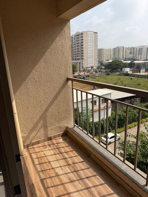 Balcony in 3 BHK Apartment at Goel Ganga New Town, Dhanori – for Rent