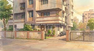  Apartment – Exterior View View at Lower Govind Nagar - for Sale