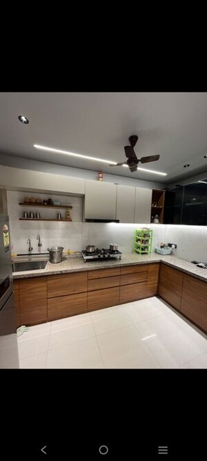 Kitchen in 3 BHK Apartment at Shivalik Sharda Park View, Shela – for Rent