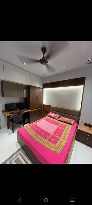 Bedroom in 3 BHK Apartment at Shivalik Sharda Park View, Shela – for Rent