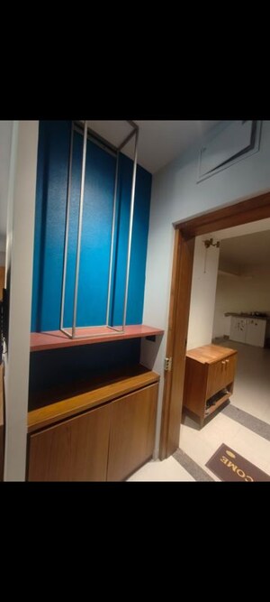 Kitchen in 3 BHK Apartment at Shivalik Sharda Park View, Shela – for Rent